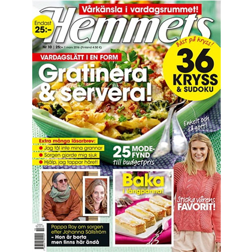 tidningsprenumeration till mamma