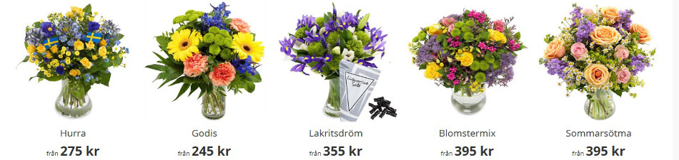 skicka studentblommor