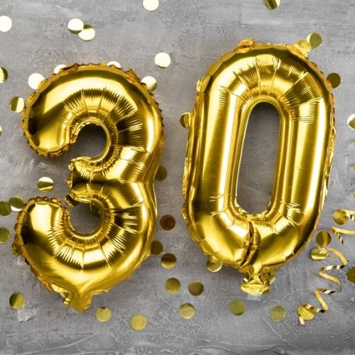 30 års present